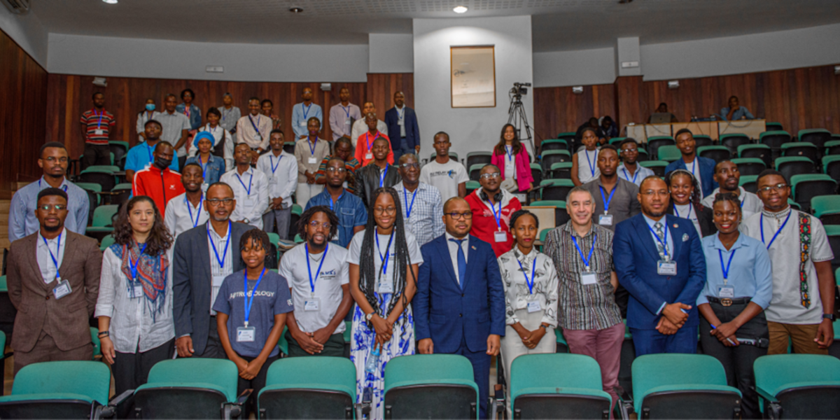 Official launch of the Mozambican Astronomical Society (in Portuguese Associacao Mocambicana de Astronomia-AMAS) on 28 February 2024. Credits: AMAS