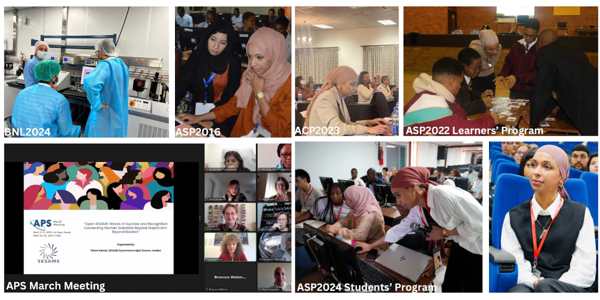 The Journey of Dr. Laassiri - A participant of the African School of Fundamental and Applied Physics (ASP2016), to becoming a postdoctoral scientist at the Brookhaven National Laboratory in 2024. Dr. Laassiri’s impact in the advancement of science in Africa through the African School of Fundamental and Applied Physics (ASP) Students’ and High School Learners’ Programs (Photo: Mounia Laassiri, ASP Photo Album).