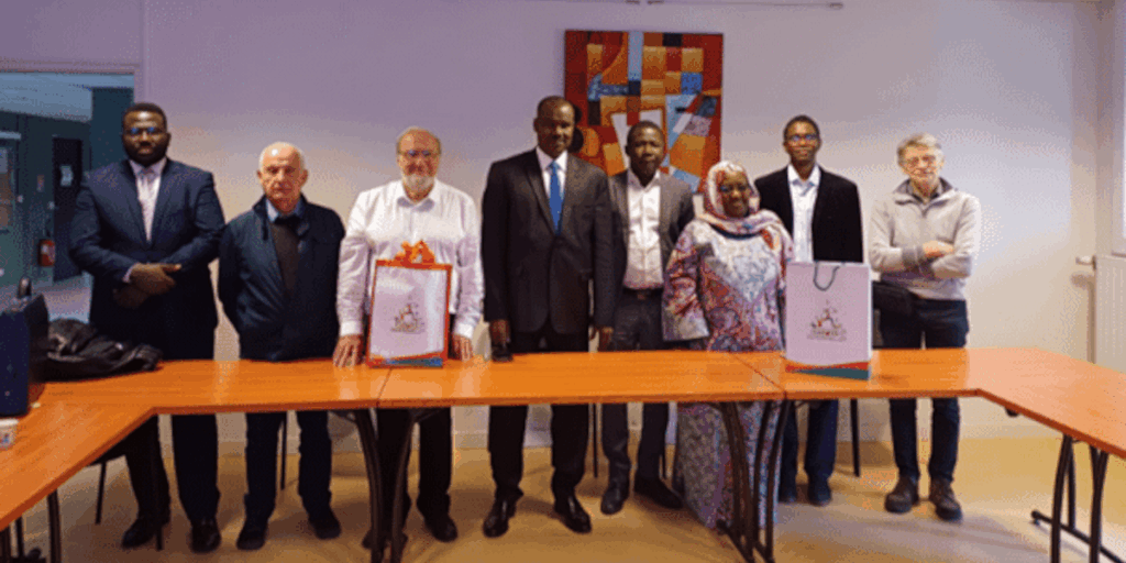 Les représentants de l'Université de Garoua et de l'USF lors de la cérémonie de signature