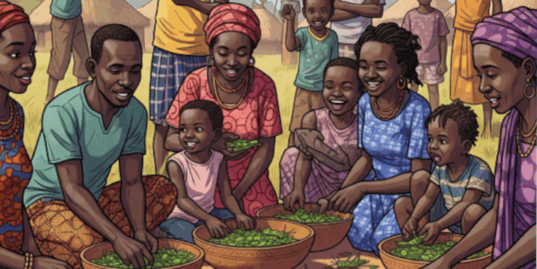 Illustration par Edwin Njini Yuh