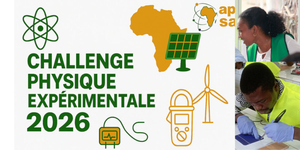 L'Association pour la promotion scientifique de l'Afrique (APSA) organise le Challenge Physique Expérimentale depuis 2017