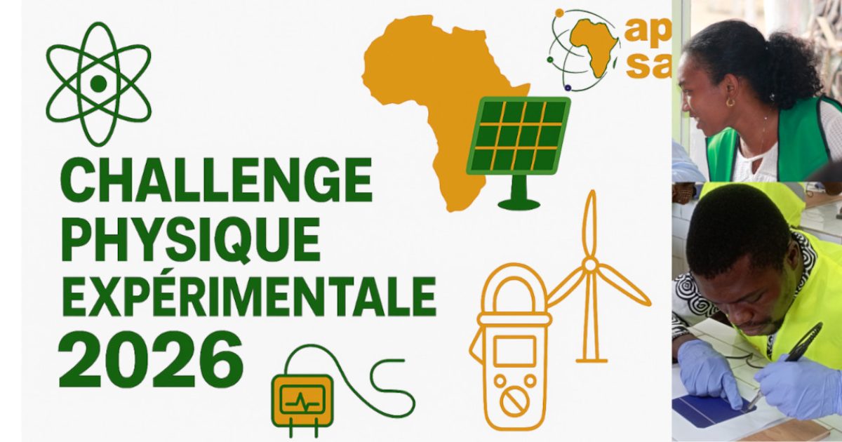 L'Association pour la promotion scientifique de l'Afrique (APSA) organise le Challenge Physique Expérimentale depuis 2017