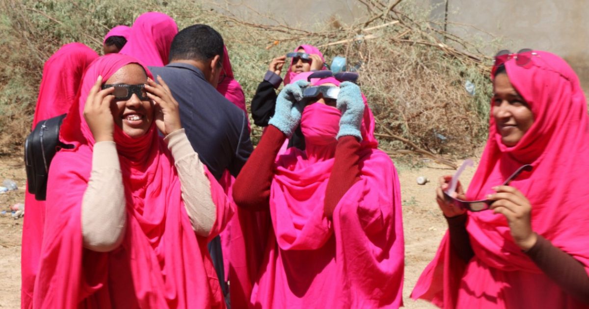AstroCamp for Girls in Science (Photo Credit: Mohamed Elhassan Abdellah, Ahmed Bowba Sidi, Ely Cheikh Mohamed Navee, Ahmedou Mahmoud Senhoury, Ely Cheikh Mohamed Navee, Mohamed Elhassan Abdellah; AMA)