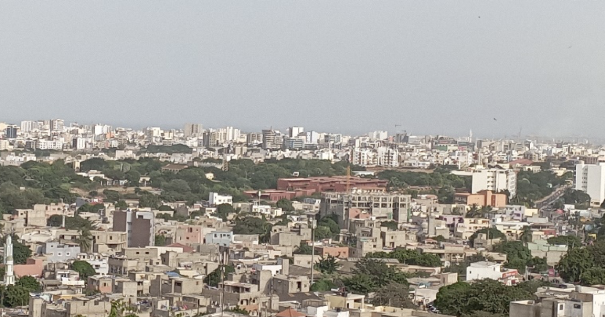 View from Ouakam towards Mermoz-Sacré-Coeur, Dakar, October 2023 (photo: IRD - Attoumane Artadji)